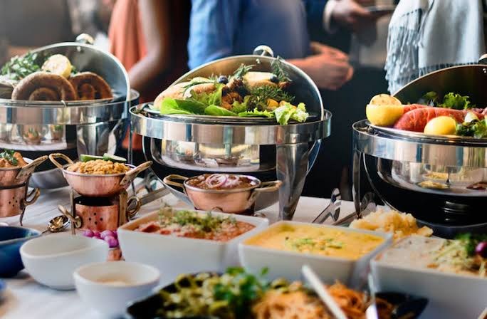 Event catering, part of AT & IA's hospitality division